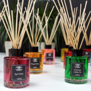 Orange & Melon - Αρωματικό Reed Diffuser Πορτοκάλι & Πεπόνι 120ml - Image 5