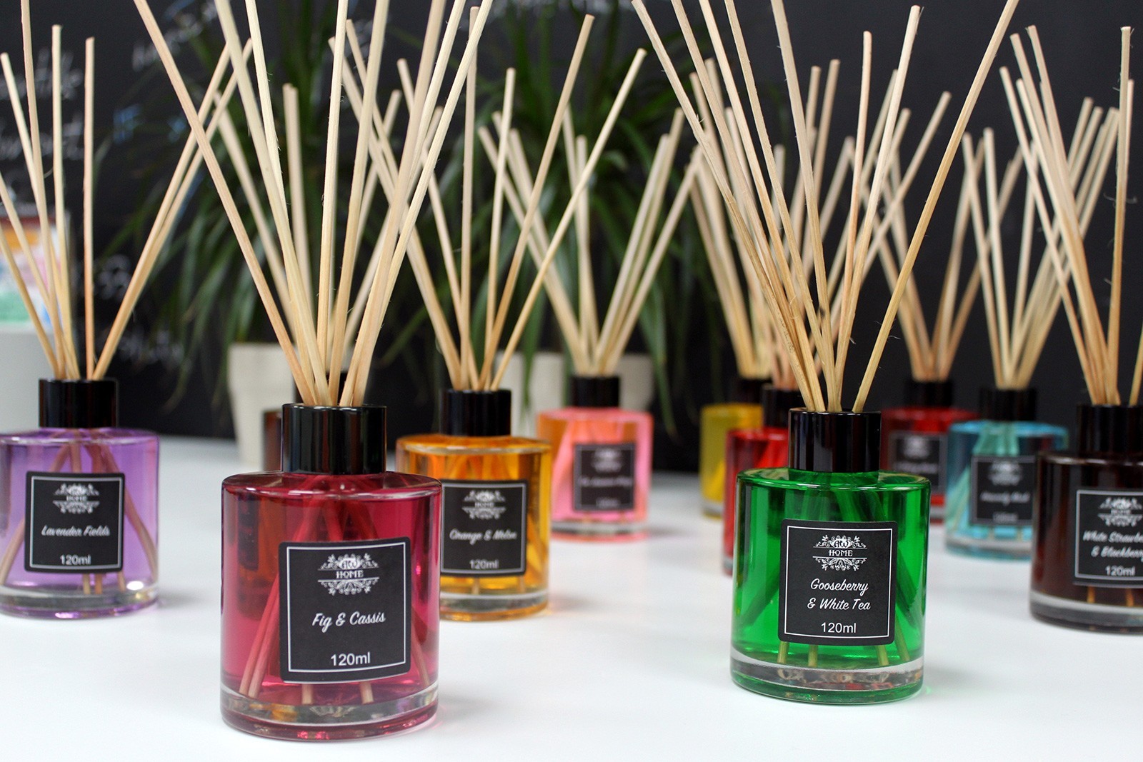 Orange & Melon - Αρωματικό Reed Diffuser Πορτοκάλι & Πεπόνι 120ml - Image 5