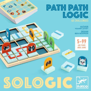 Sologic Path Path Logic — Ξύλινο Λογικό Παιχνίδι Μονοπατιών - Image 3