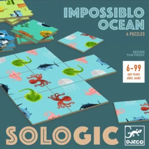 Sologic Impossible Puzzle Ocean — Λογικό Παιχνίδι Ωκεανός - Image 3