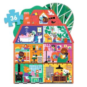 Puzzle Γίγας - Το Σπίτι των μικρών φίλων 36 τεμάχια - Image 3
