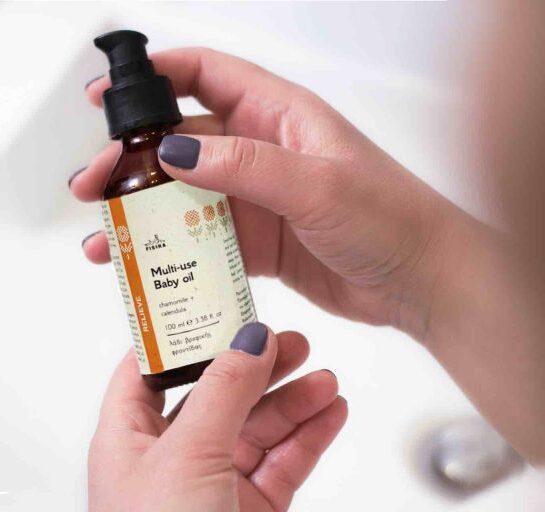 RELIEVE multi-use baby oil