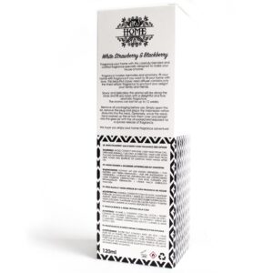 white strawberry blackberry reed diffuser γυάλινο μπουκάλι gift box
