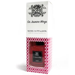 reed diffuser γιασεμί καλαμάκια 120ml διακόσμηση σαλόνι